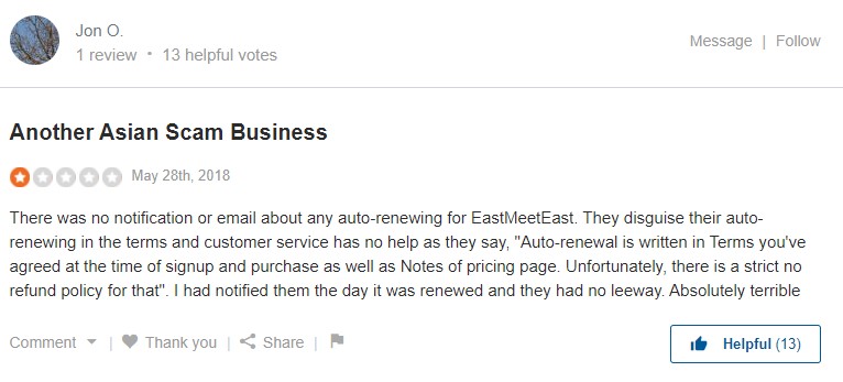 EastMeetEast Review