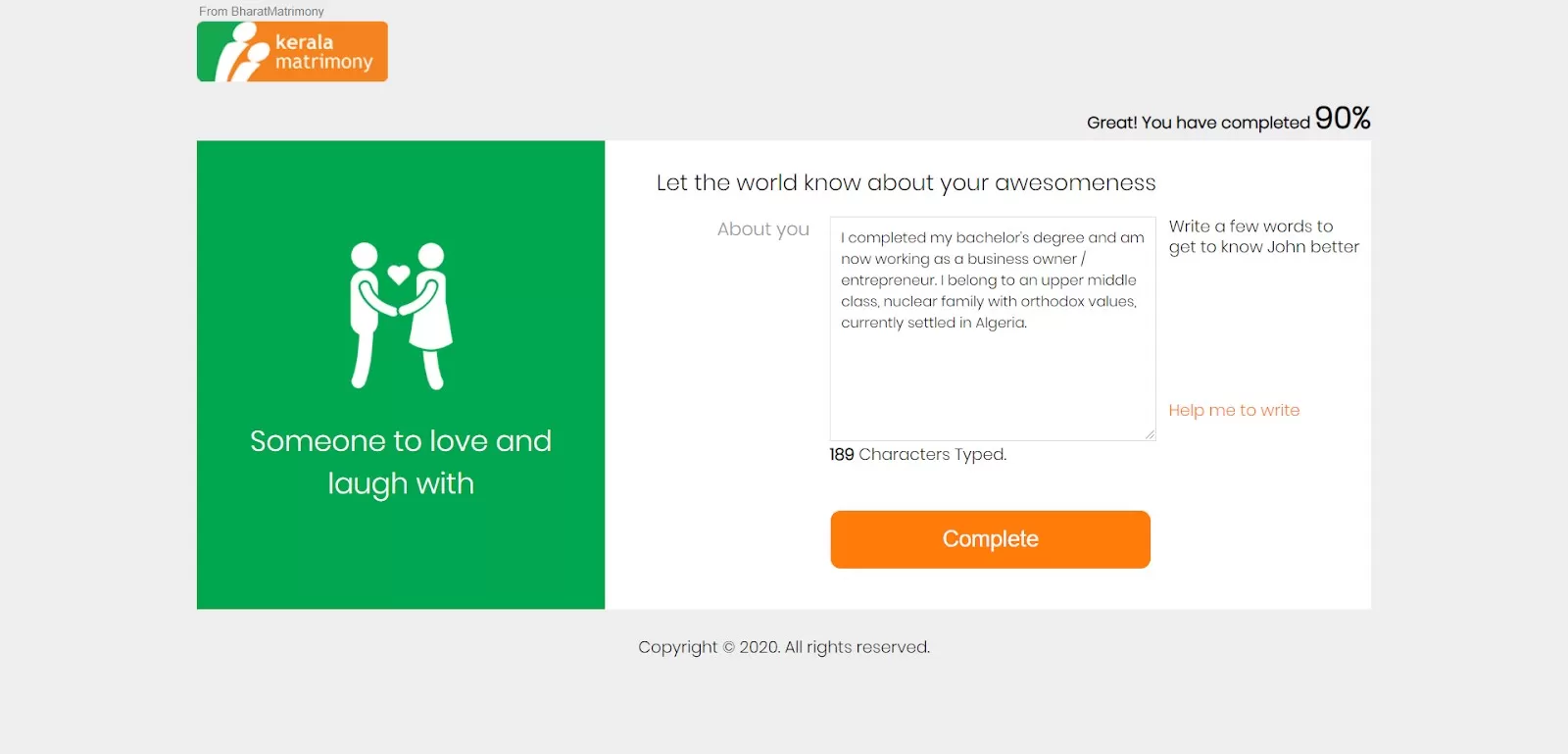 Bharat Matrimony review
